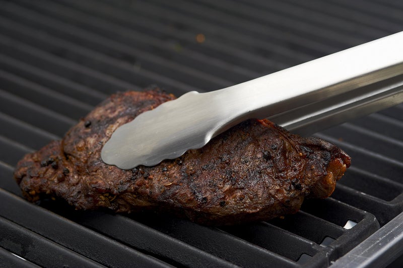 GrillPro جرل برو 40269 ملقط احترافي طويل 20 بوصة، فضي - Image 4